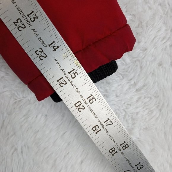 Nautica Boys Jacket Coat Red Insulated Hooded Kids Full Zip  Pockets  Small 4‎ - Picture 12 of 15